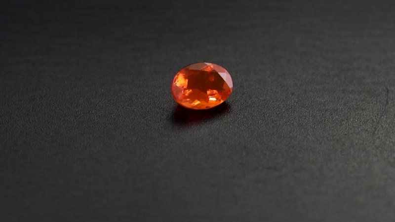 Premium Jalisco Fire Opal (Oval 8x6 mm) 0.82 ctw