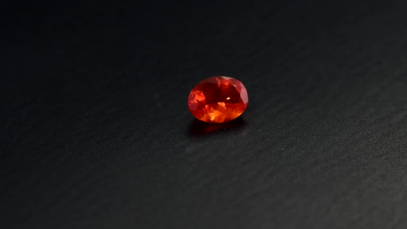Premium Jalisco Fire Opal (Oval 8x6 mm) 0.88 ctw