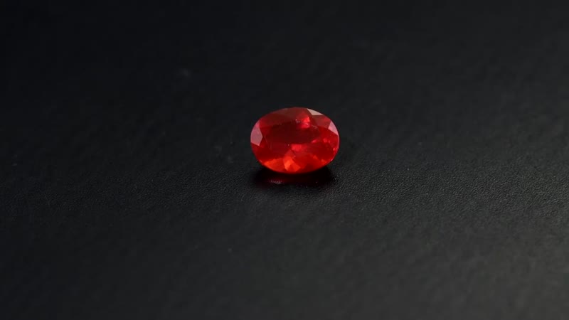 Premium Jalisco Fire Opal (Oval 8x6 mm) 0.80 ctw
