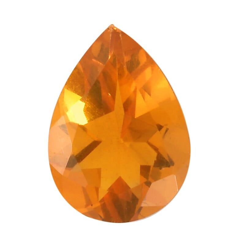 Jalisco Fire Opal (Pear 7x5 mm) 0.39 ctw