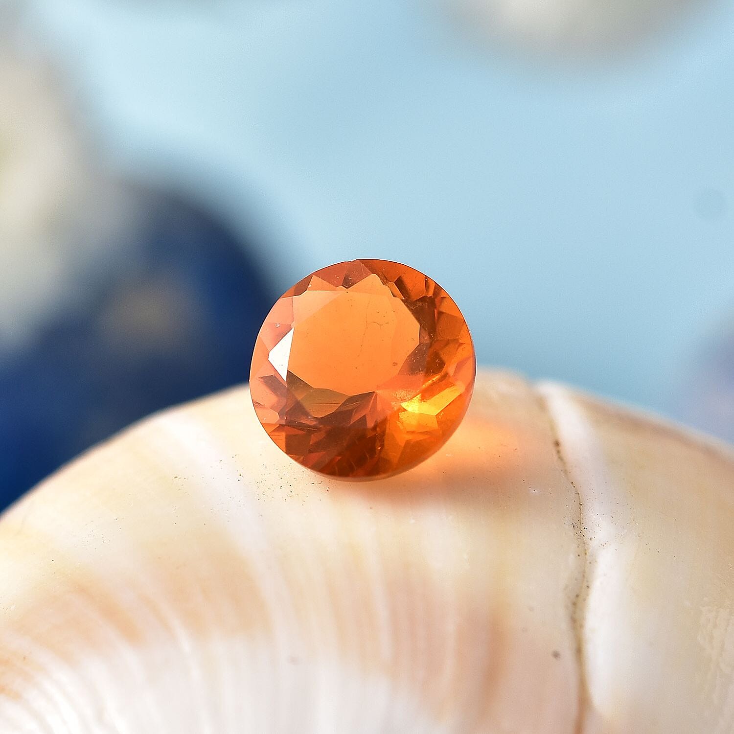 Premium Jalisco Fire Opal (Rnd 6 mm) 0.55 ctw