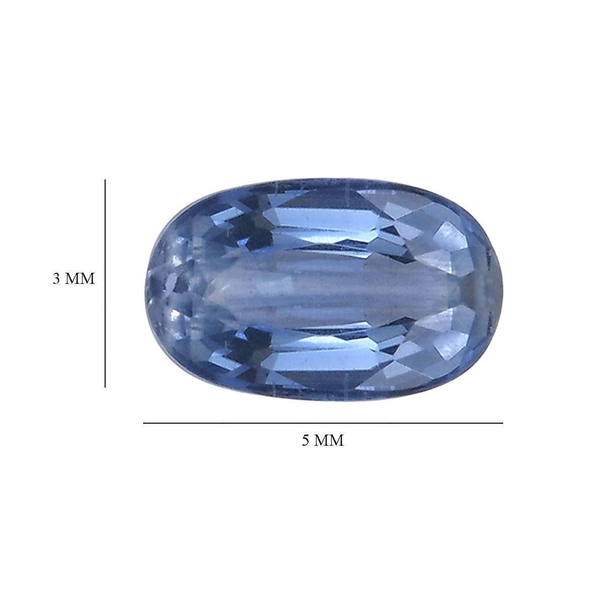 Kashmir Kyanite Set of 2 (Ovl 5x3 mm) 0.56 ctw