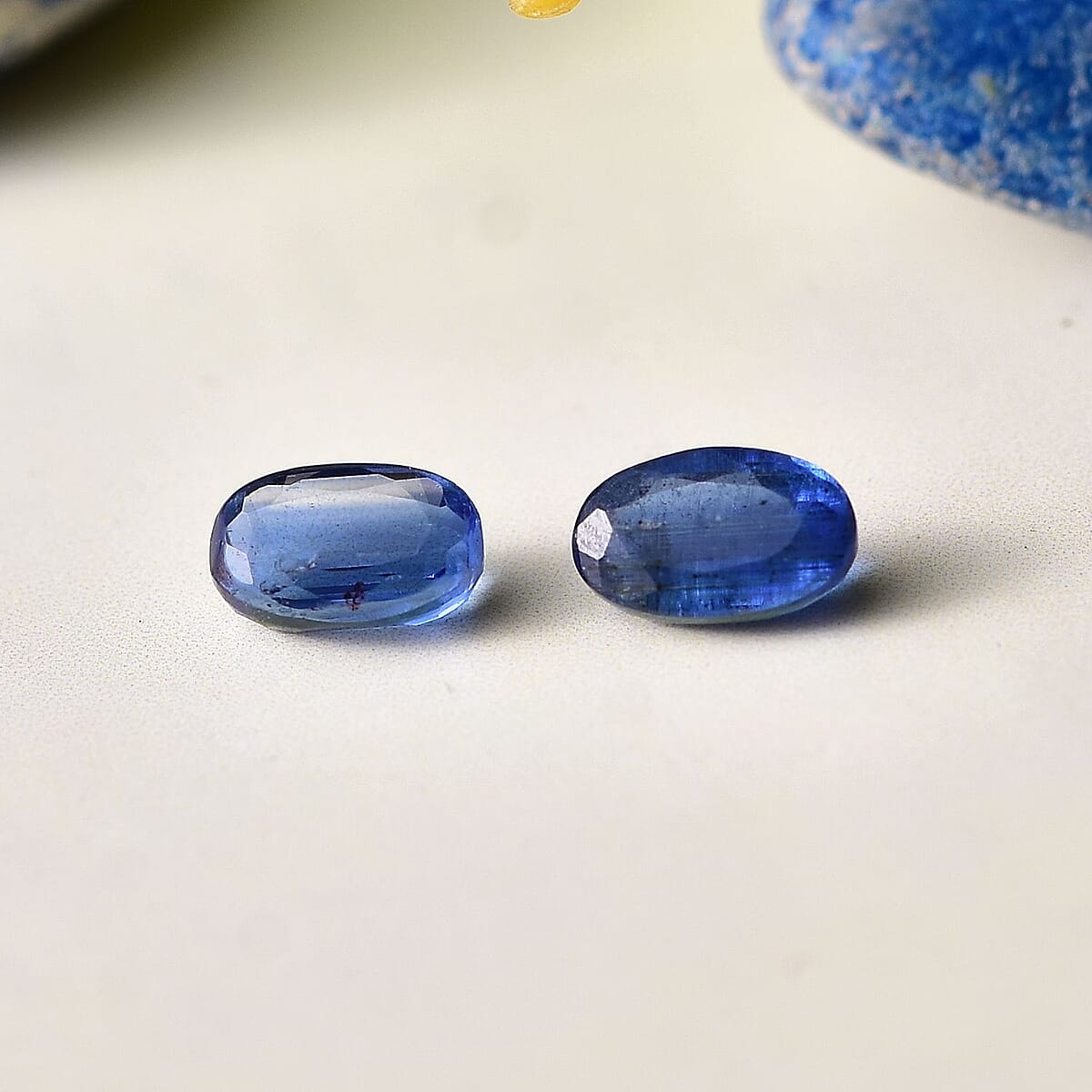 AA Kashmir Kyanite Set of 2 (Ovl 5x3 mm) 0.51 ctw image number 1