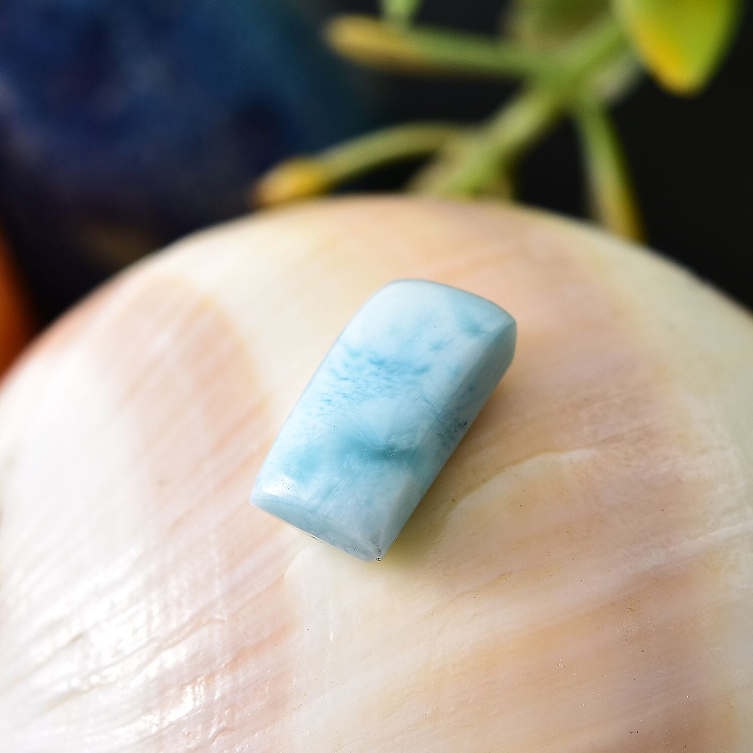 Larimar (Bgt 10x5 mm) 1.71 ctw