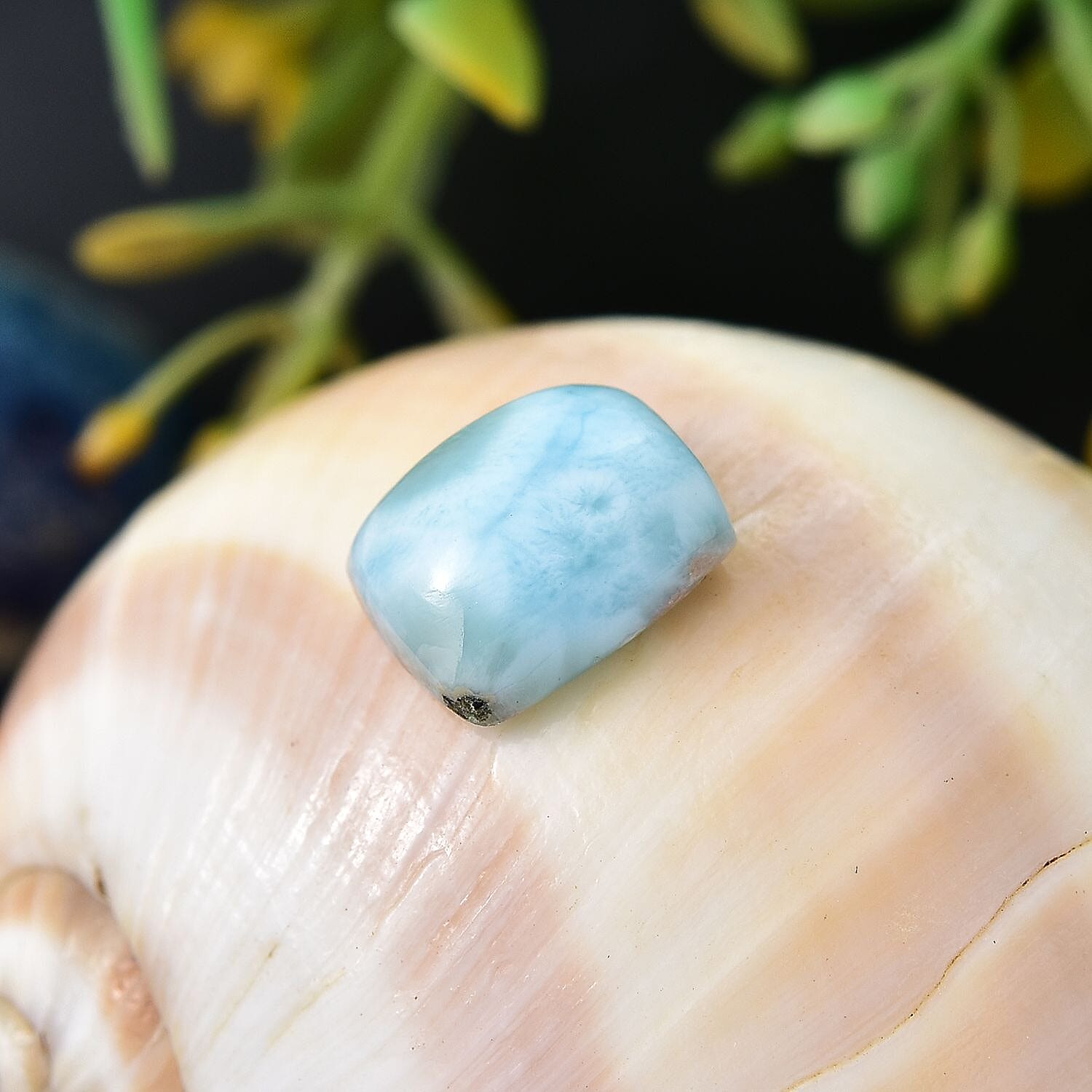 Larimar (Cush 10x8 mm) 2.58 ctw