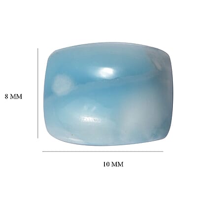AA Larimar (Cush 10x8 mm) 3.11 ctw Loose Gemstone