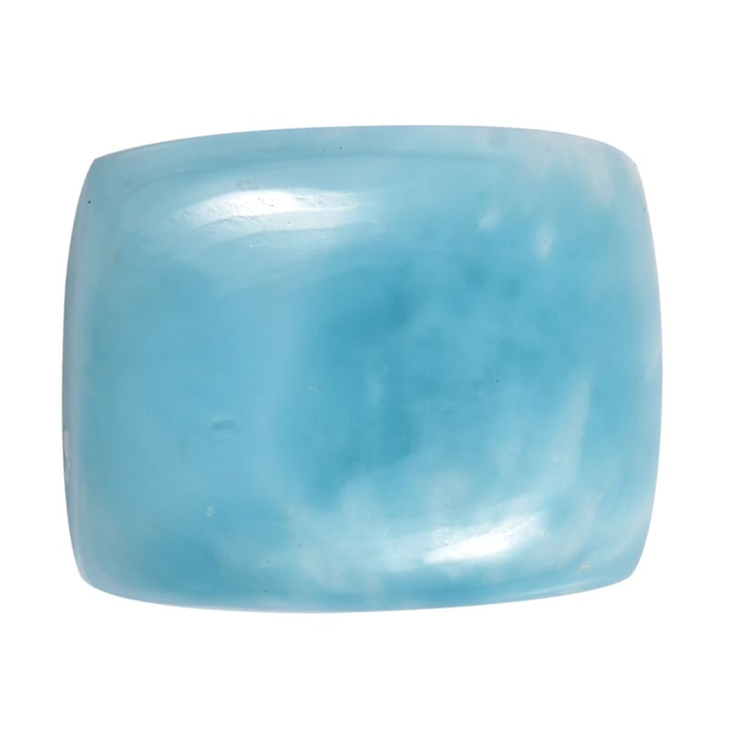 AAA Larimar (Cush 11x9 mm) 3.75 ctw
