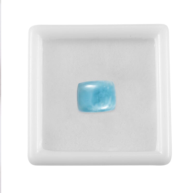 AAA Larimar (Cush 11x9 mm) 3.75 ctw