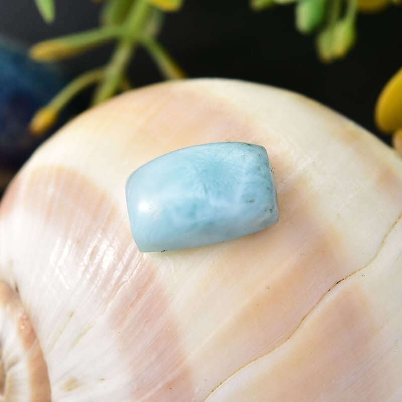 Larimar (Cush 12x8 mm) 4.11 ctw