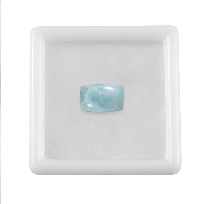 Larimar (Cush 12x8 mm) 4.11 ctw