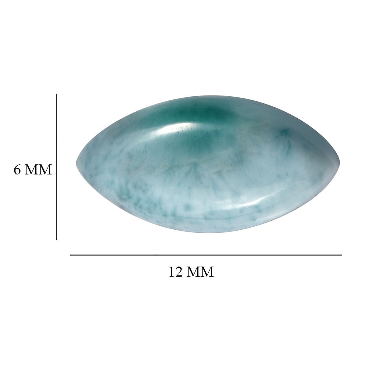 Larimar (Mrq 12x6 mm) 1.83 ctw