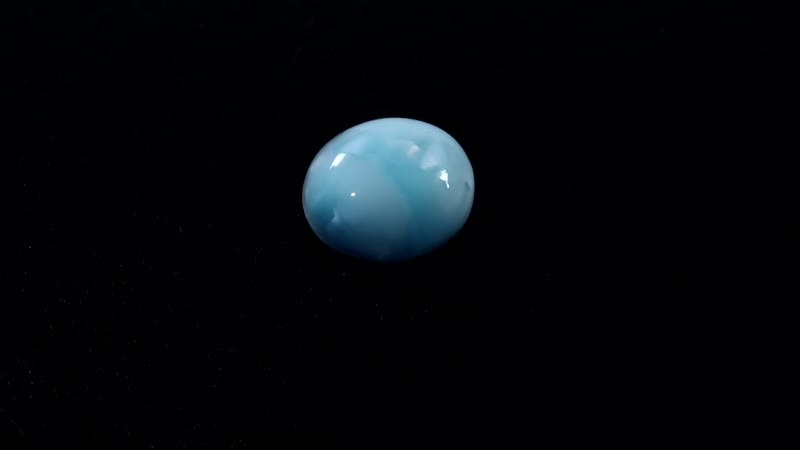 AA Larimar (Oval 12x10 mm) 4.94 ctw