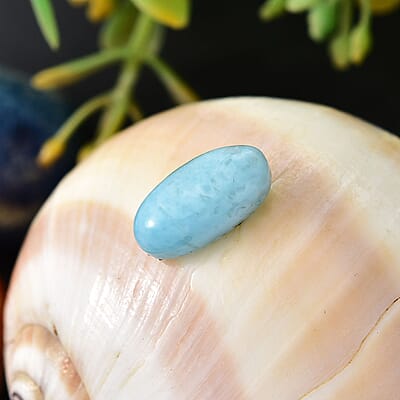 Larimar (Oval 12x6 mm) 2.55 ctw