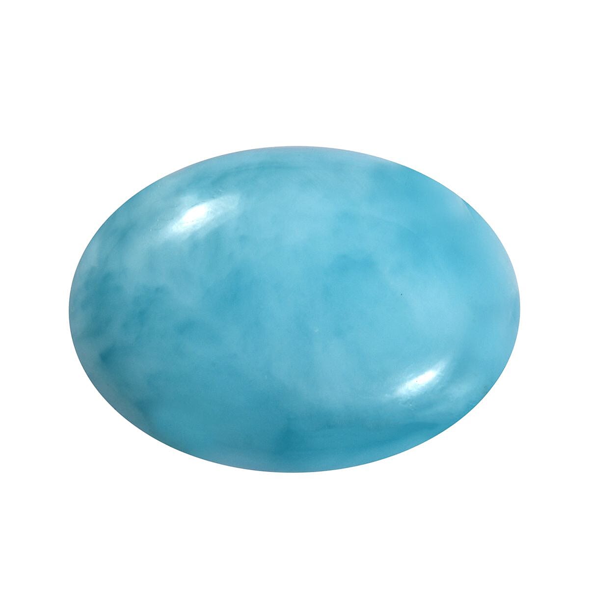 Larimar (Oval 14x10 mm) 6.20 ctw