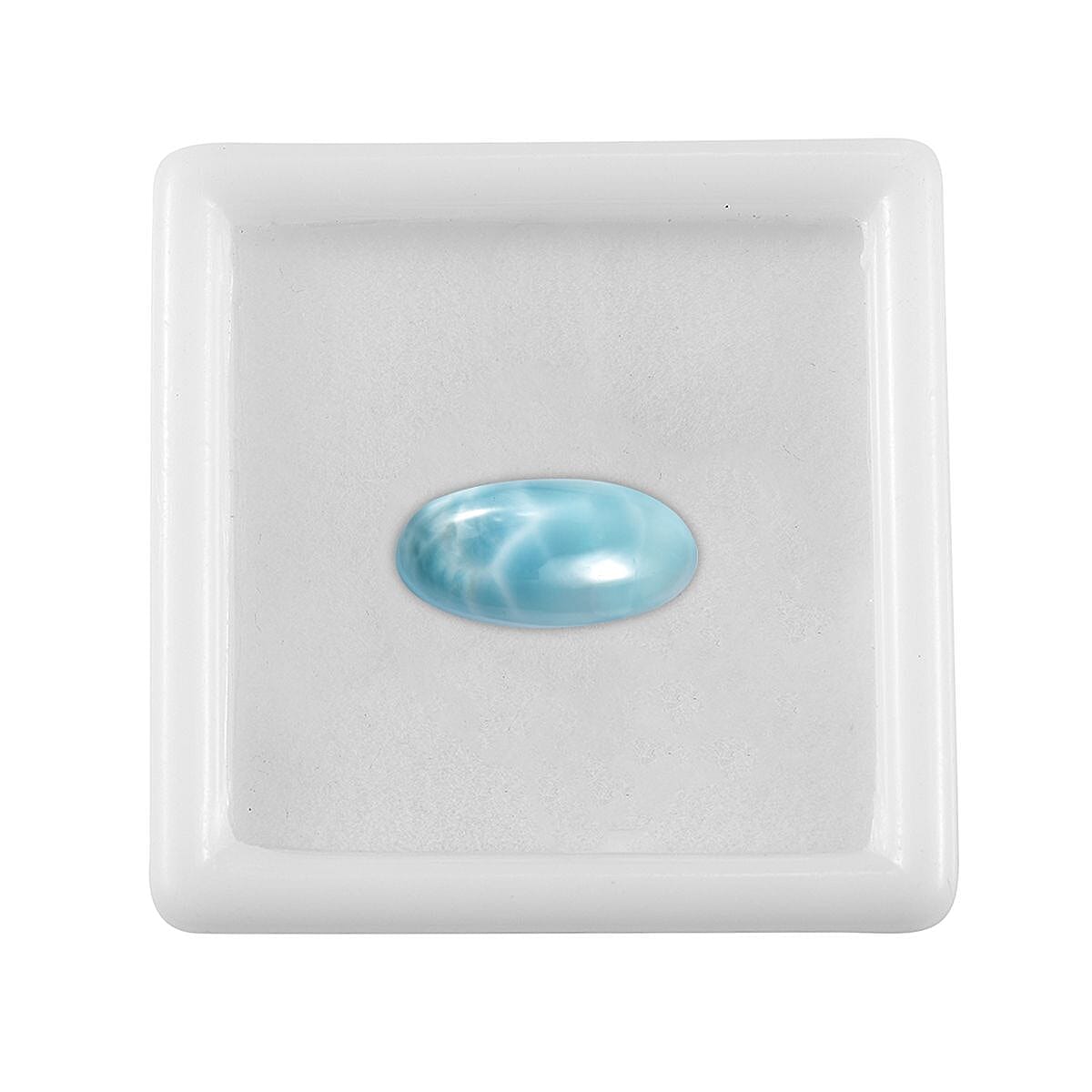 Larimar (Oval 16x8 mm) 4.38 ctw