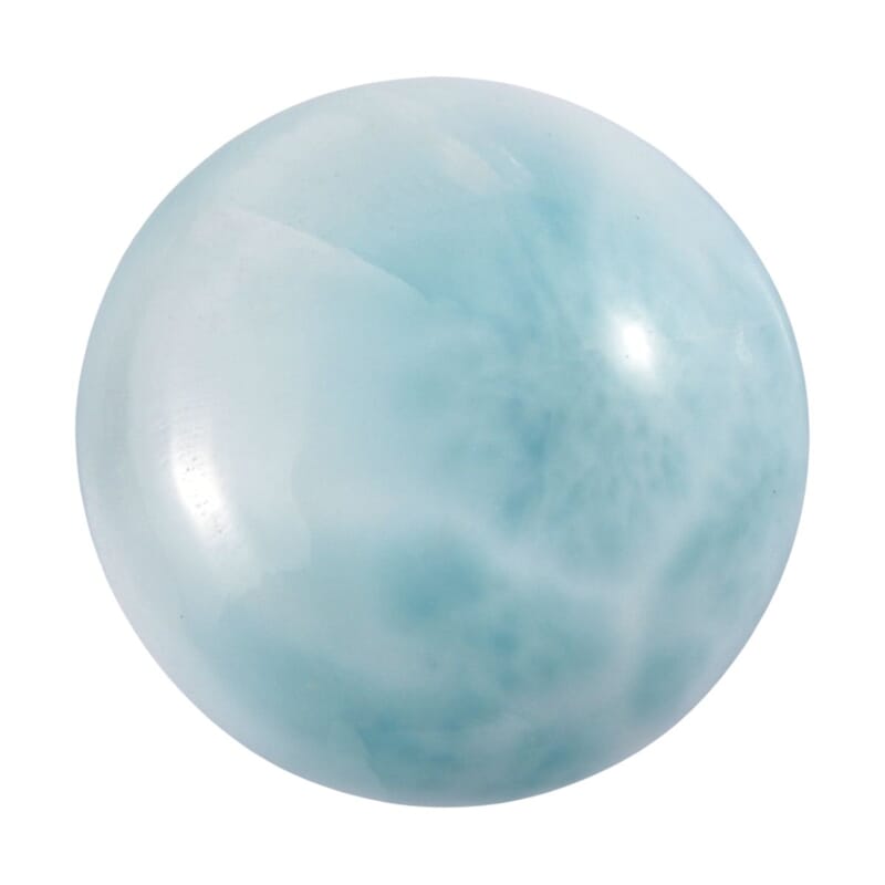 Larimar (Rnd 8 mm) 1A 1.90 ctw