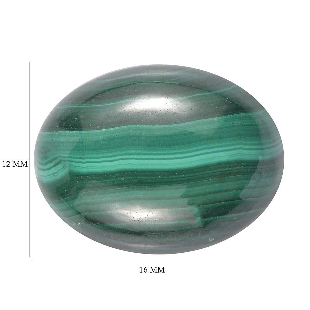 African Malachite (Oct 16x12 mm) 10.10 ctw