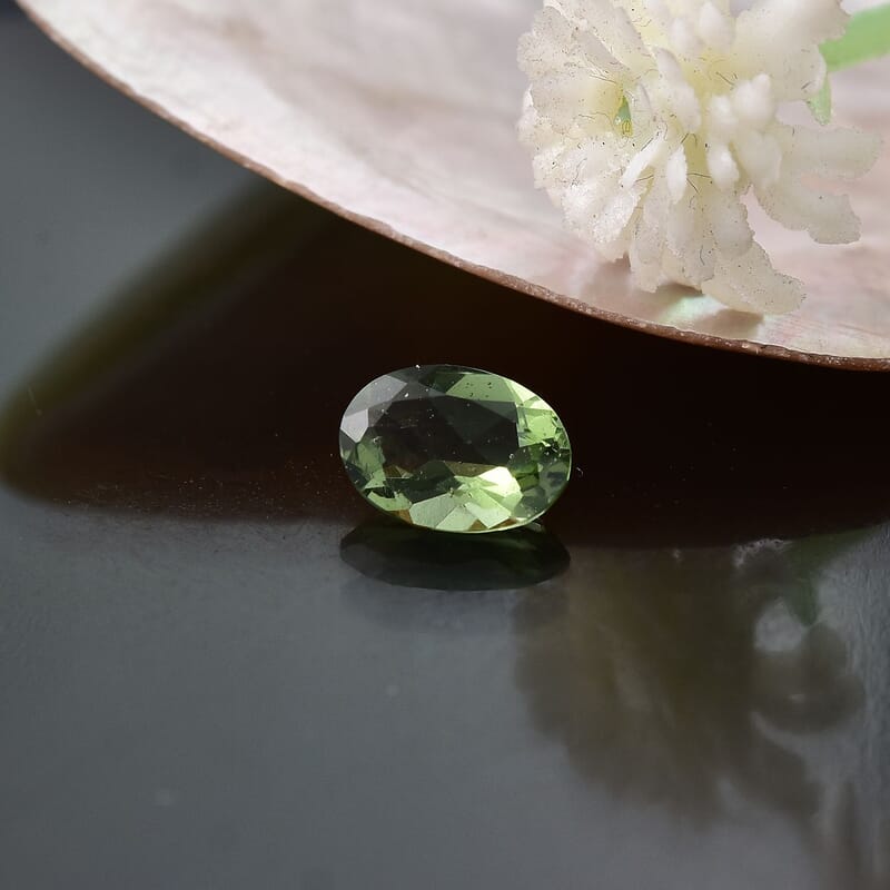 AA Bohemian Moldavite (Ovl 7x5 mm) 0.52 ctw