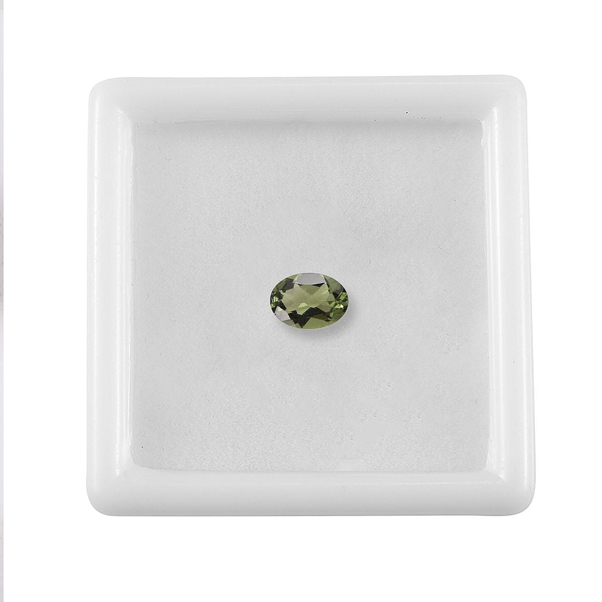 AA Bohemian Moldavite (Ovl 7x5 mm) 0.52 ctw