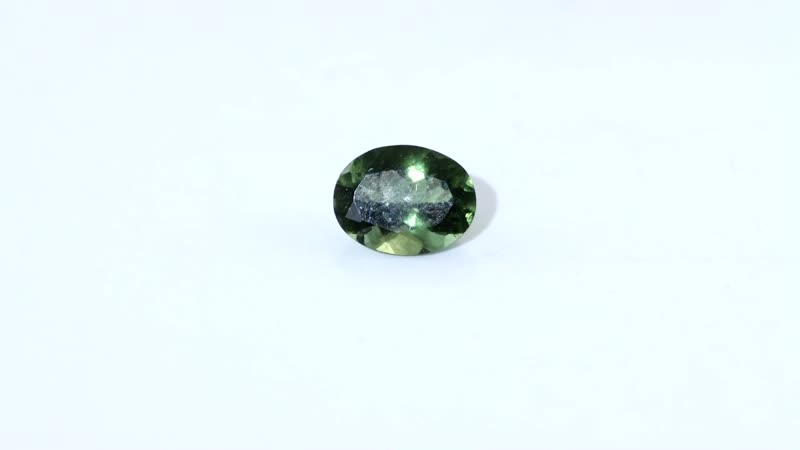 AA Bohemian Moldavite (Ovl 8x6 mm) 0.86 ctw