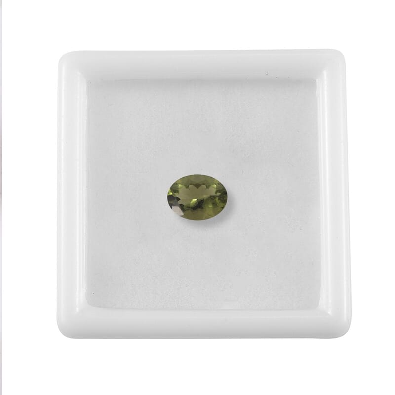 AA Bohemian Moldavite (Ovl 8x6 mm) 0.86 ctw