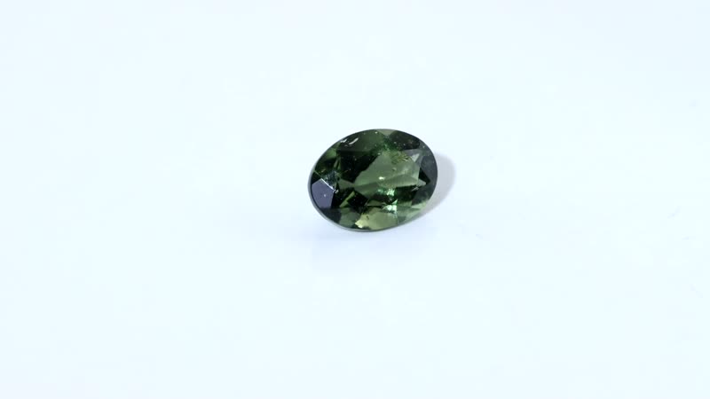 AA Bohemian Moldavite (Ovl 8x6 mm) 0.95 ctw