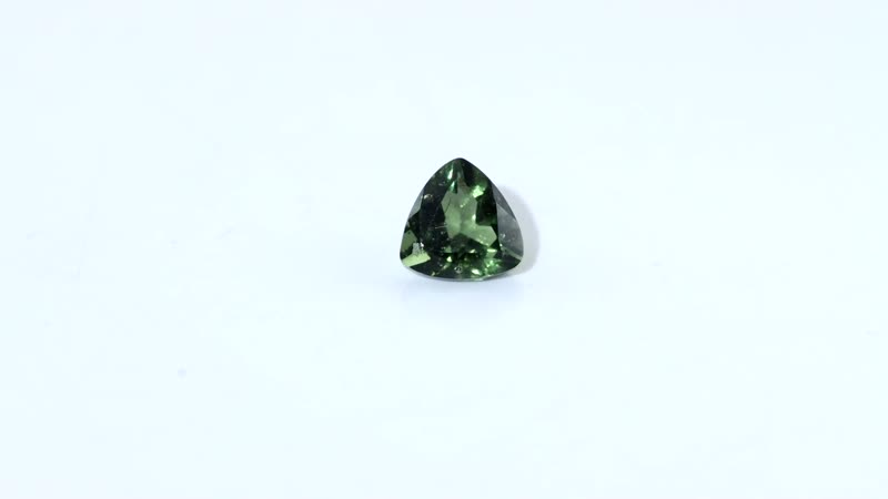 AA Bohemian Moldavite (Trl 6 mm) 0.60 ctw