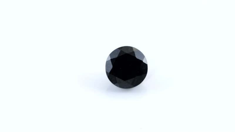 Australian Black Tourmaline (Rnd 10 mm) 3.50 ctw