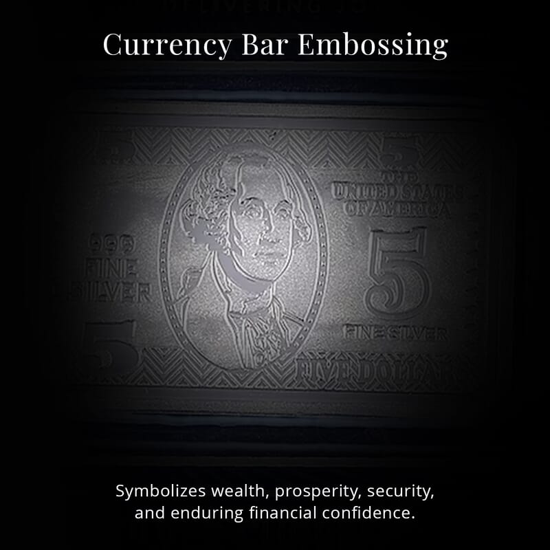 999.9 Fine Silver Currency Bar 5 Grams