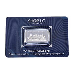 Doorbuster 999.9 Fine Silver Horses Bar 5 Grams