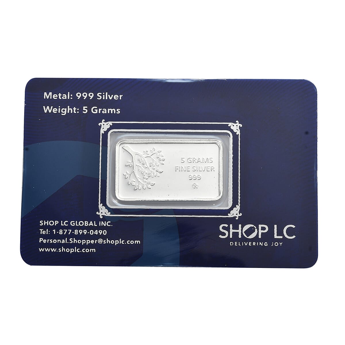  999.9 Fine Silver Horses Bar 5 Grams (Del. in 10-12 Days) image number 3