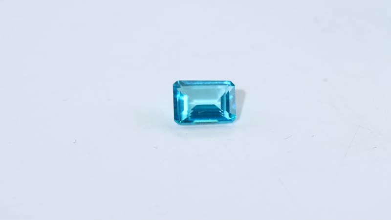 Paraiba Topaz (Oct 7x5 mm) 1.09 ctw