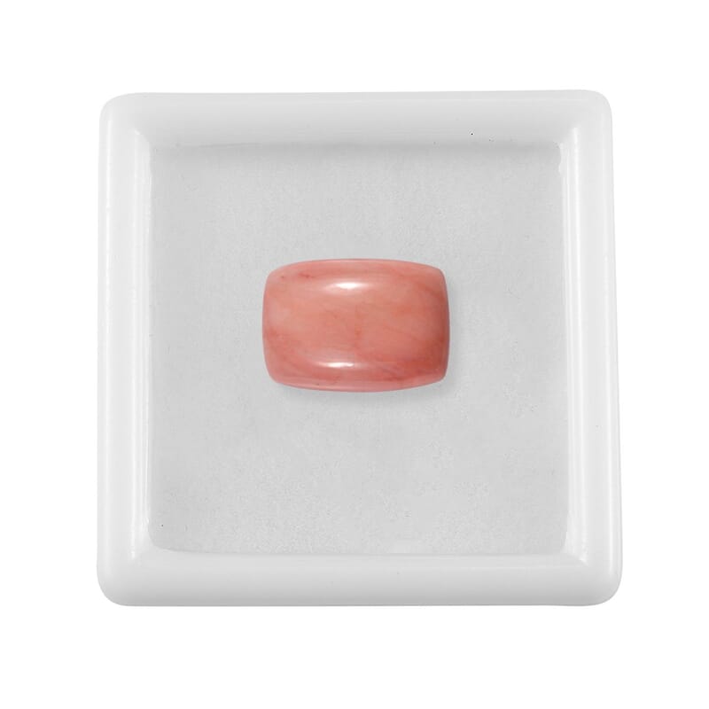 AA Peach Opal (Cush 14x10 mm) 3.33 ctw