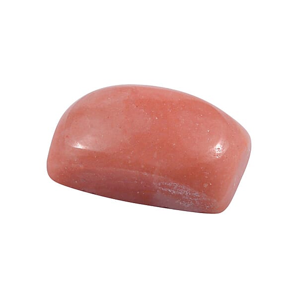 Peach Opal Set of 2 (Cush 6x4 mm) 0.73 ctw