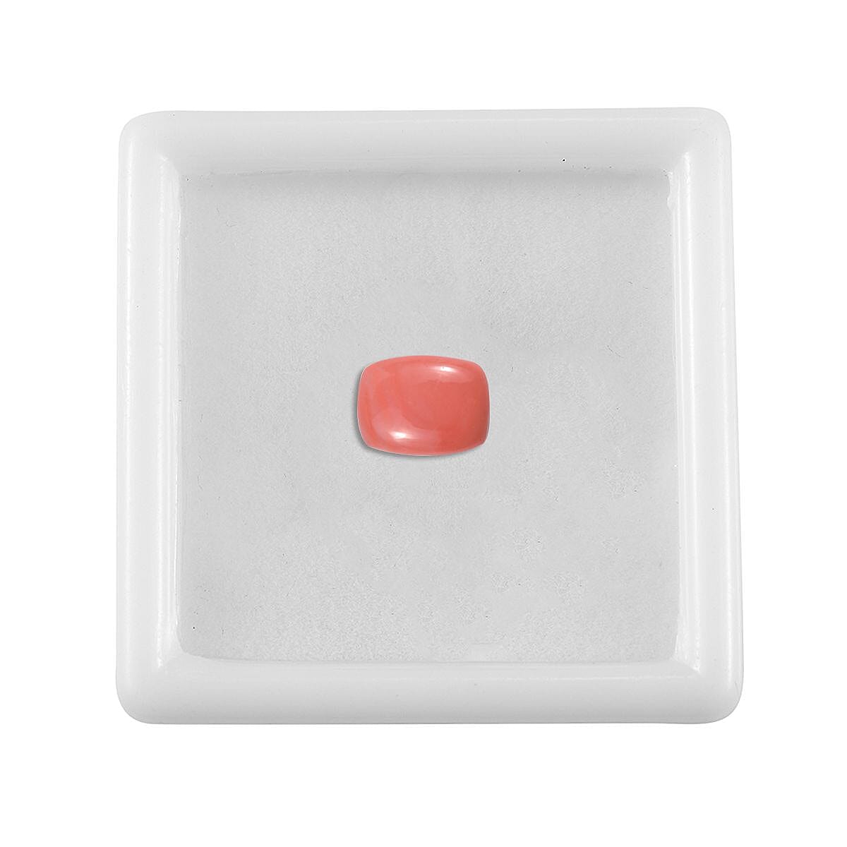 AAA Peach Opal (Cush 8x6 mm) 0.93 ctw image number 3