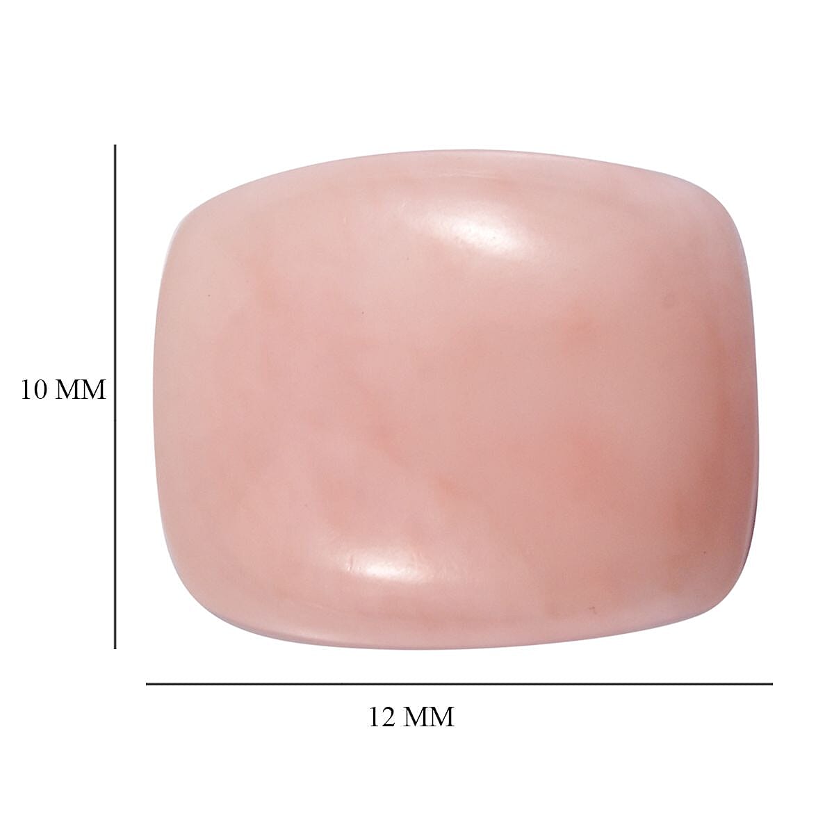 Peruvian Pink Opal (Cush 12x10 mm) 3.45 ctw