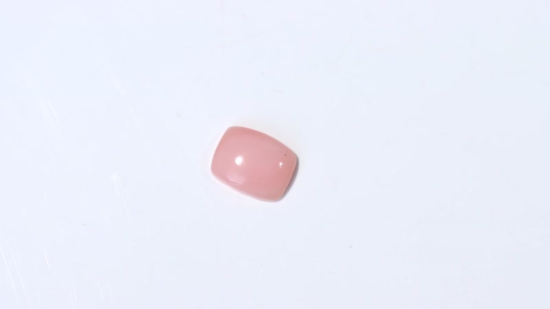 AA Peruvian Pink Opal (Cush 9x7 mm) 1.35 ctw