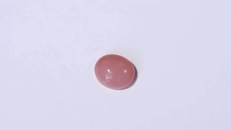 Peruvian Pink Opal (Ovl 11x9 mm) 2.66 ctw