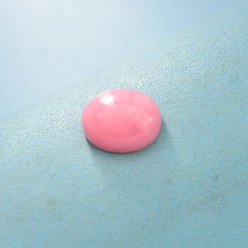 AAA Peruvian Pink Opal (Ovl 11x9 mm) 2.19 ctw