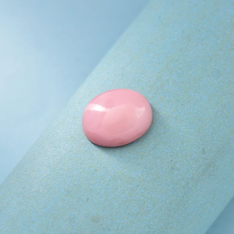 Peruvian Pink Opal (Ovl 12x10 mm) 3.02 ctw
