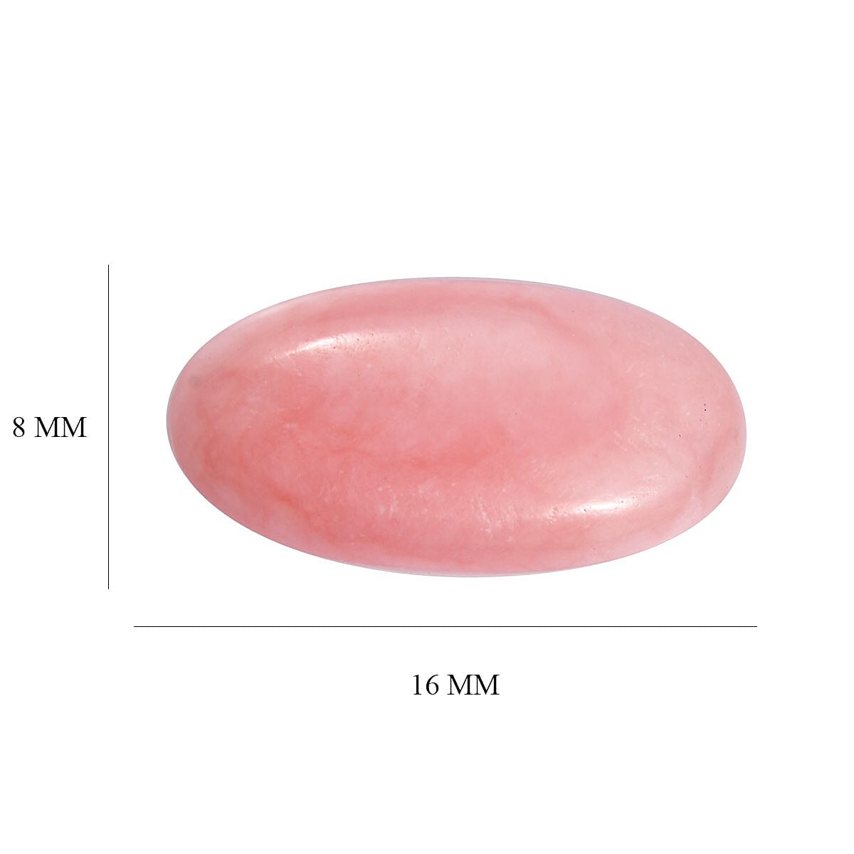 AA Peruvian Pink Opal (Ovl 16x8 mm) 3.60 ctw