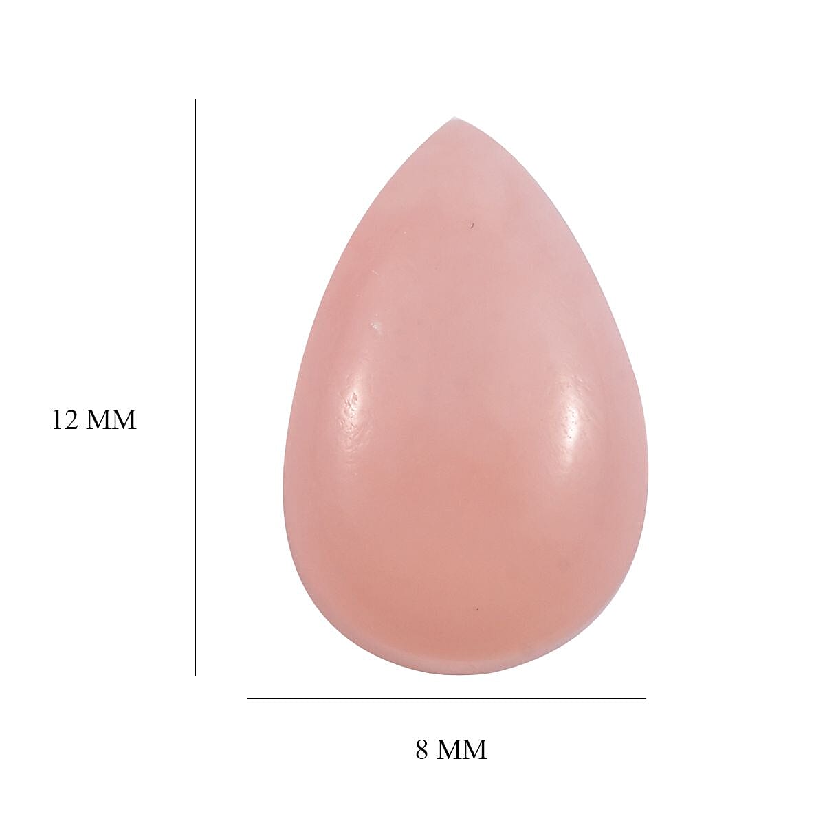 Peruvian Pink Opal (Pear 12x8 mm) 2.40 ctw
