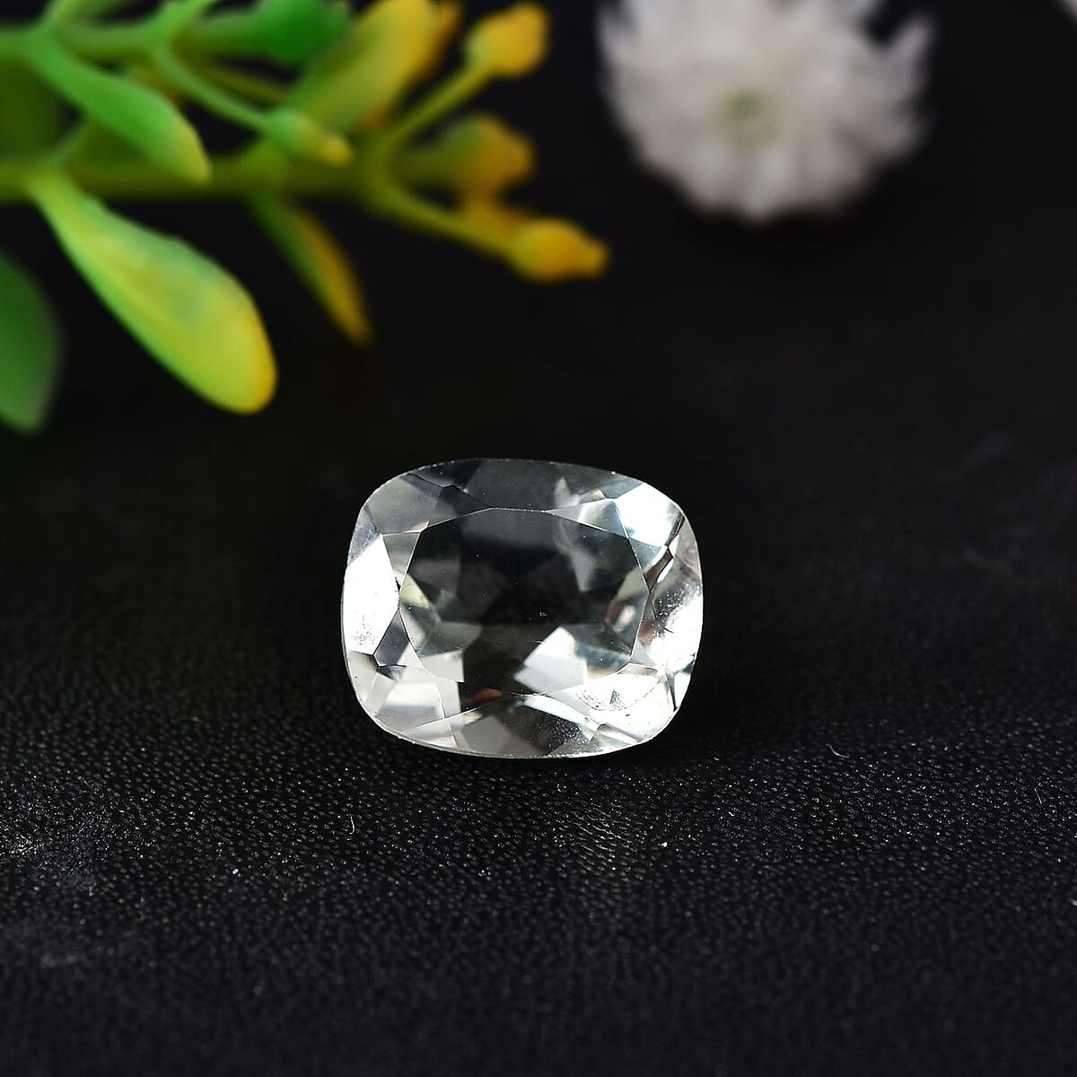 Montezuma Prasiolite (Cush 12x10 mm) 4.49 ctw image number 1