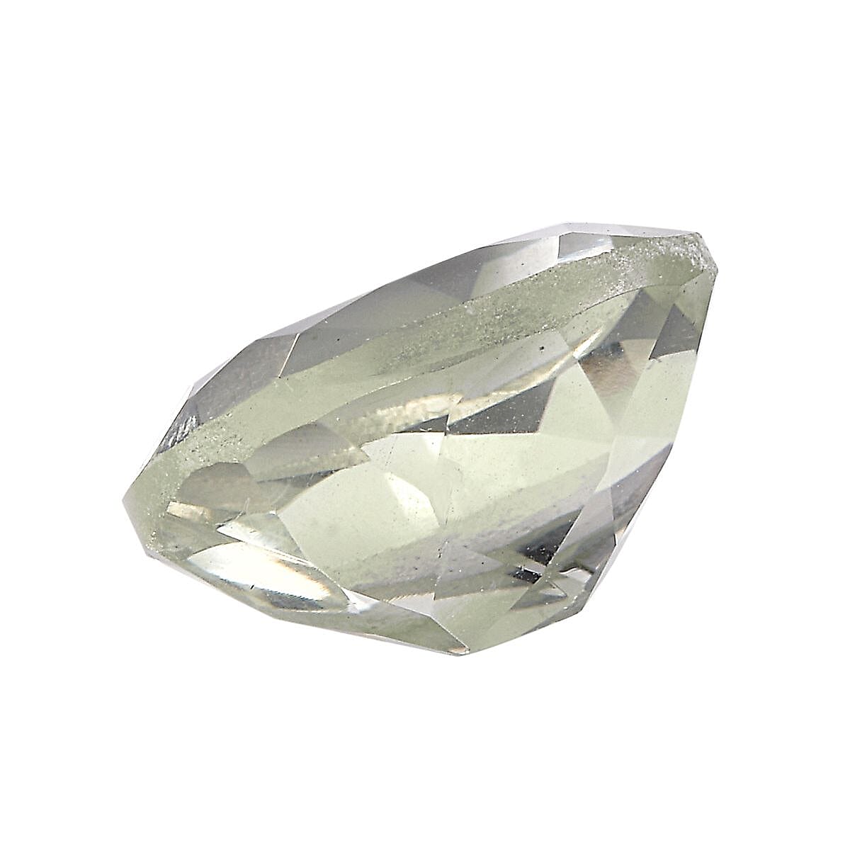 Montezuma Prasiolite (Cush 12x10 mm) 4.49 ctw image number 2