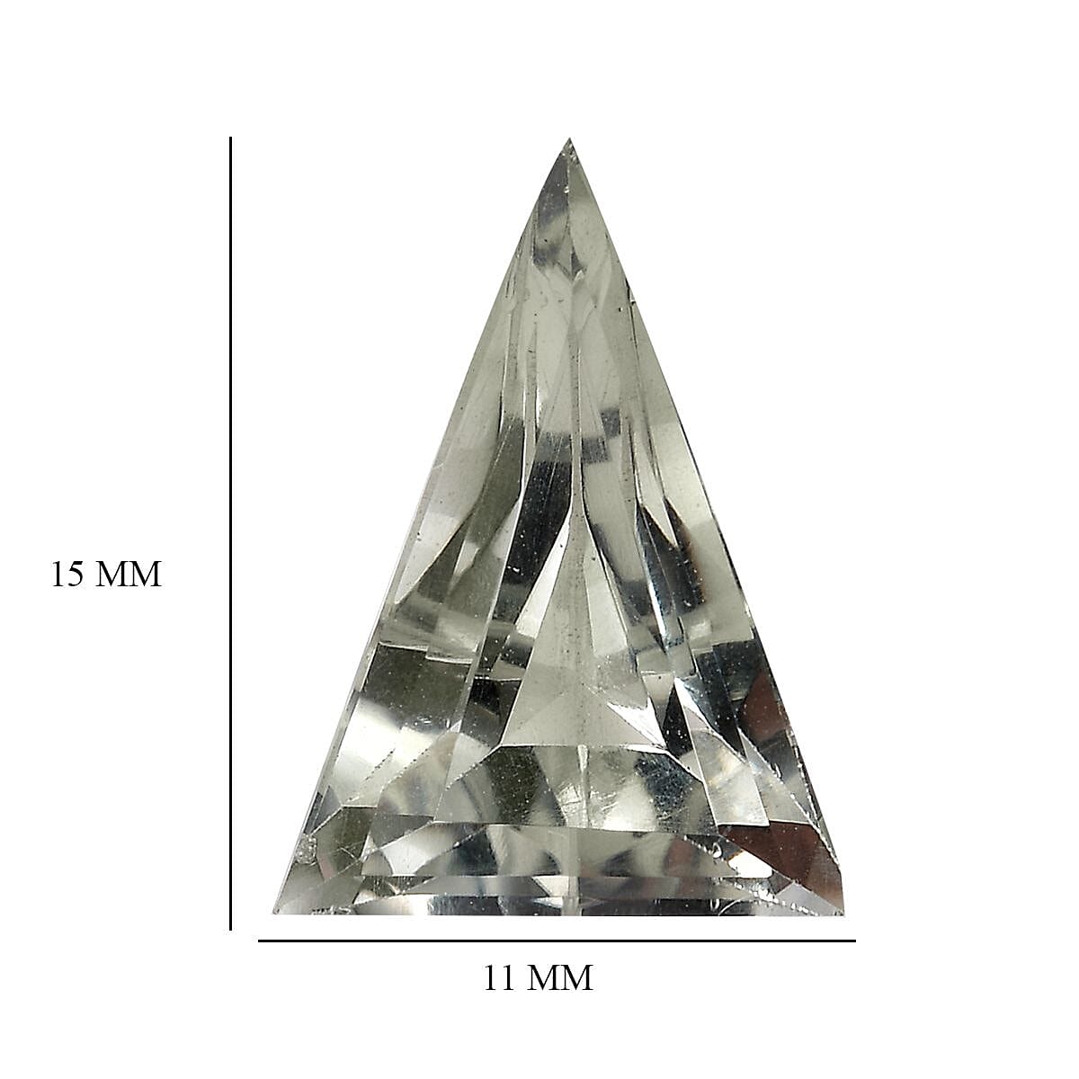 Montezuma Prasiolite (Fancy 15x11 mm) 3.72 ctw