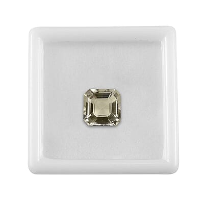 Asscher Cut Montezuma Prasiolite (Oct 10x10 mm) 4.29 ctw