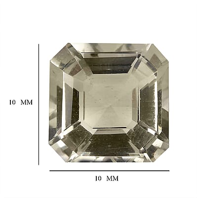 Asscher Cut Montezuma Prasiolite (Oct 10x10 mm) 4.29 ctw