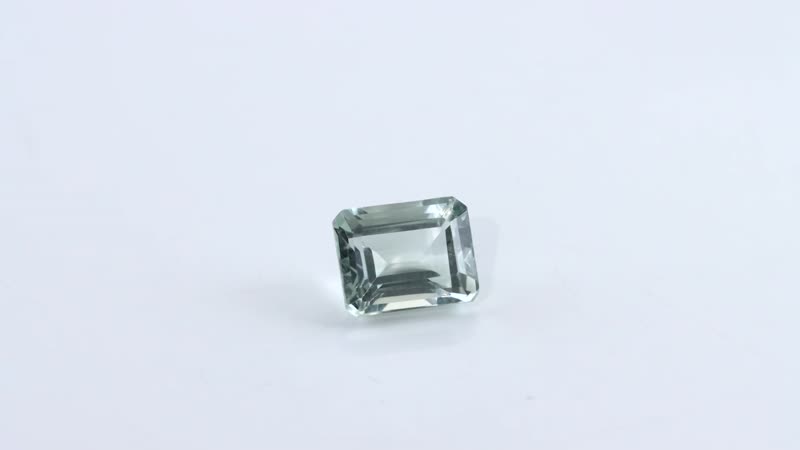 AAA Montezuma Prasiolite (Octa 10x8 mm) 3.08 ctw