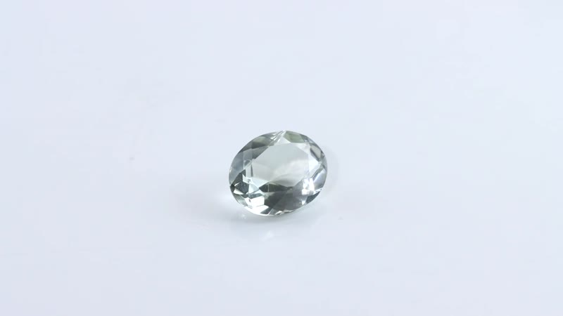 Montezuma Prasiolite (Oval 11x9 mm) 2.93 ctw