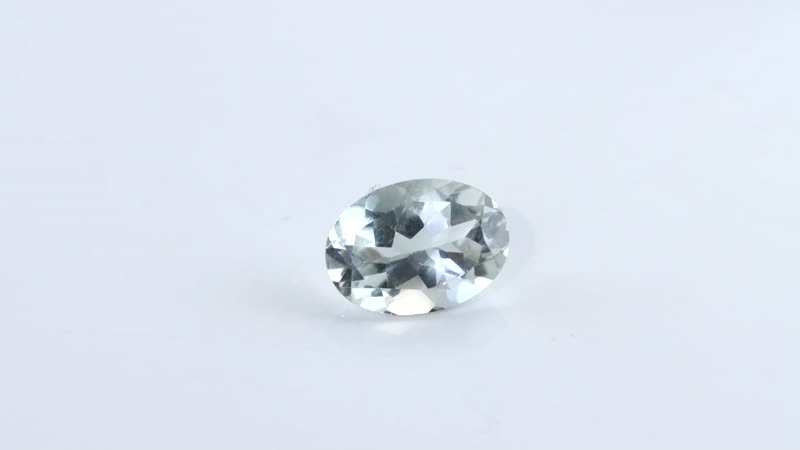 Montezuma Prasiolite (Oval 14x10 mm) 4.85 ctw